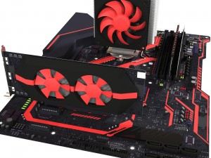 computer 3D मॉडल