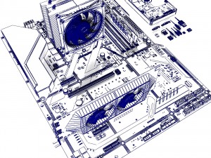 computer 3D Модель