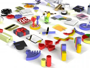 icons 3D Model