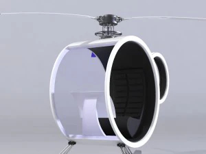 Transport Zukunft 3D Modell