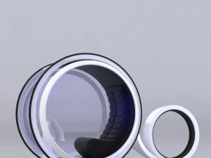 Transport Zukunft 3D Modell