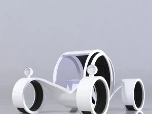 Transport Zukunft 3D Modell