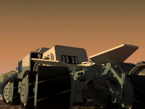 colonization rigged 3D Model