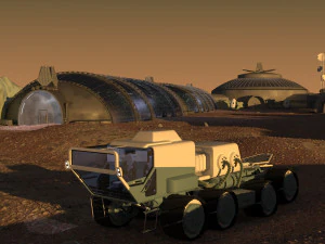 colonization rigged 3D Model