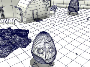 colonization rigged 3D Model