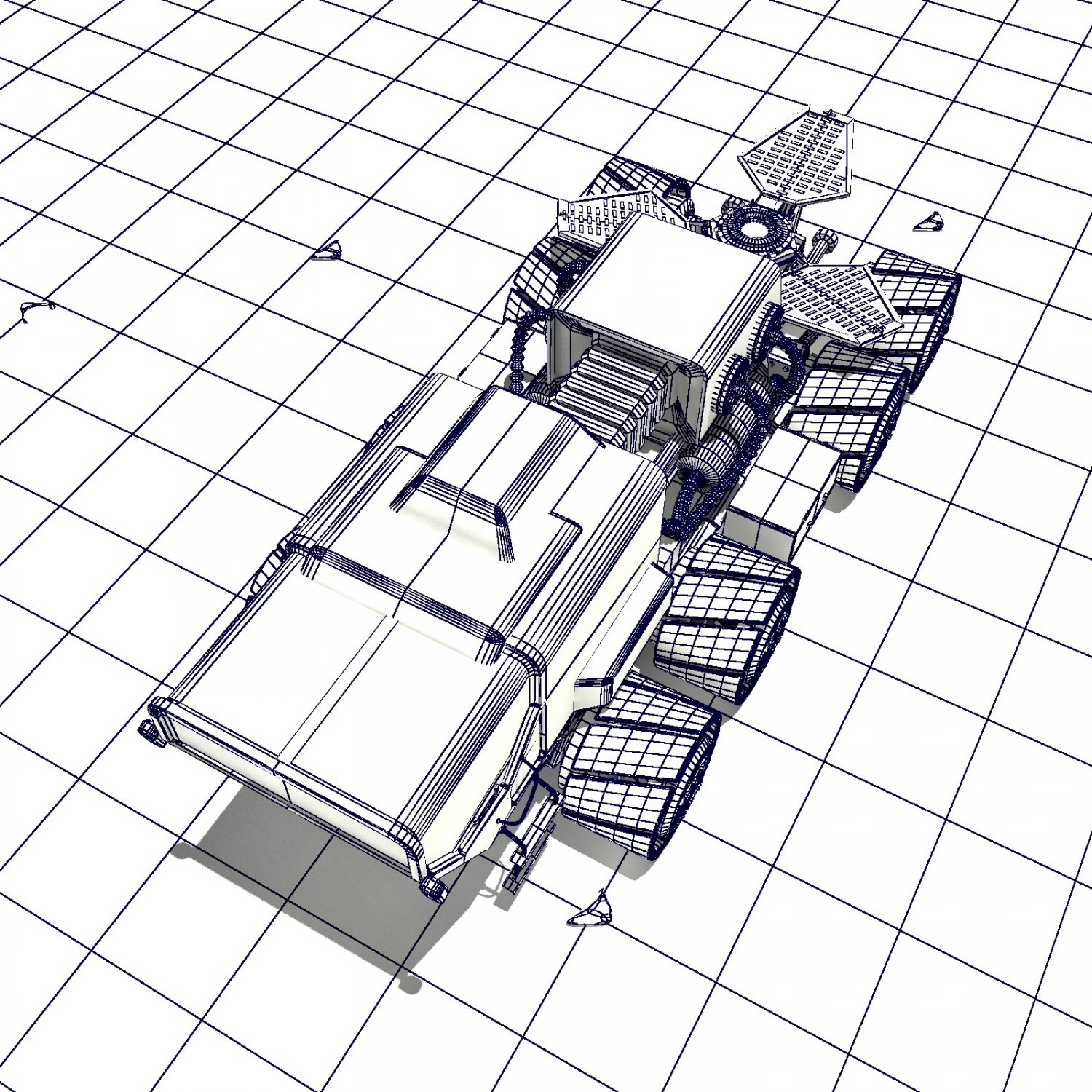 Rig 3d model. Марсоход 3д модель 76 самолет.