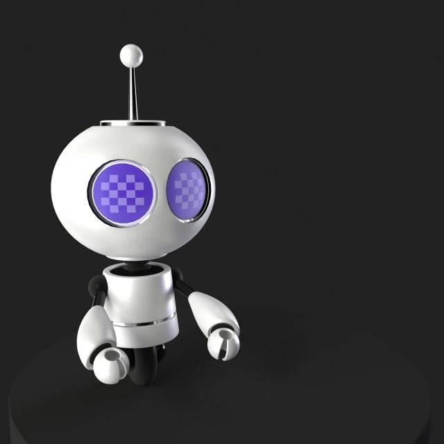 microbot 3D Model .c4d .max .obj .3ds .fbx .stl .blend 