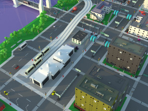 transportsity 3D मॉडल