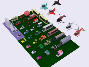 transportsity 3D मॉडल