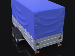 trailers Modello 3D