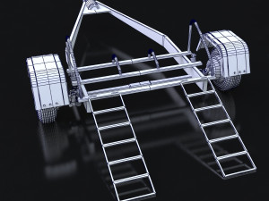 trailers Modello 3D