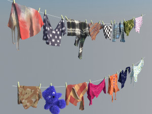 linen 3D मॉडल
