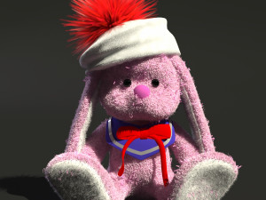 rabbit toy 3D मॉडल