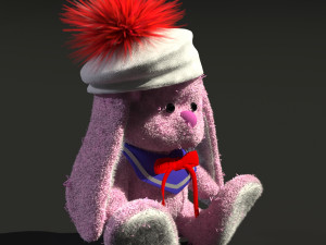 rabbit toy 3D मॉडल