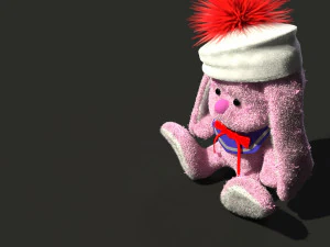 rabbit toy 3D Model