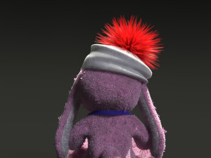 rabbit toy 3D मॉडल
