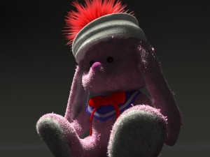 rabbit toy 3D मॉडल
