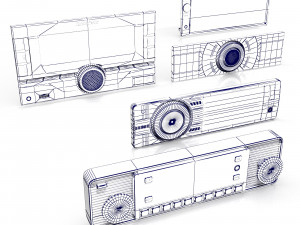 receiver for car 3D Model