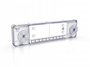 receiver for car 3D Model