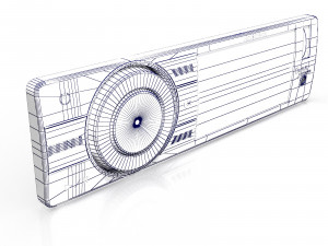receiver for car 3D Model