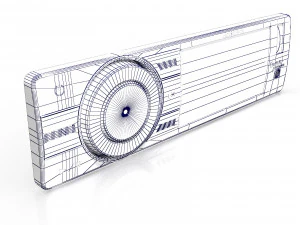 receiver for car 3D Model
