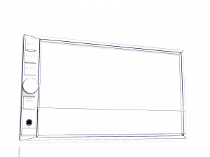 receiver for car 3D Model