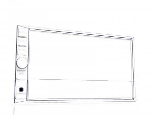 receiver for car 3D Model