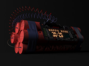 happy boom Modèle 3D