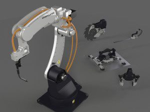 manipulator robot 3D मॉडल