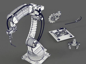 manipulator robot 3D Model