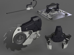 manipulator robot 3D मॉडल