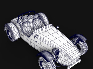 sportcar 3D मॉडल