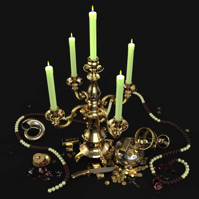 jewel 3D Model .c4d .max .obj .3ds .fbx .stl .blend 