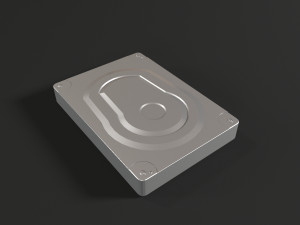 hard drive 3D Modell