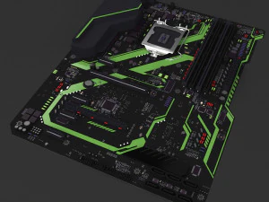 motherboard 3D Model