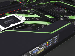 motherboard 3D Model