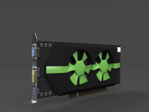 video card 3D 모델