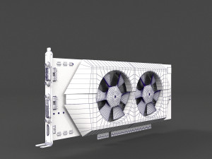 video card 3D 모델