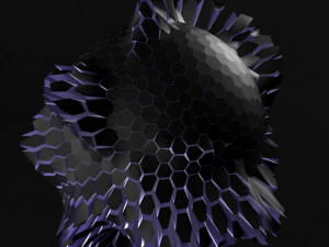 techno animation 3D Model