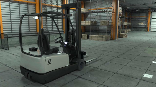 warehouse 3D Model .c4d .max .obj .3ds .fbx .stl .blend 