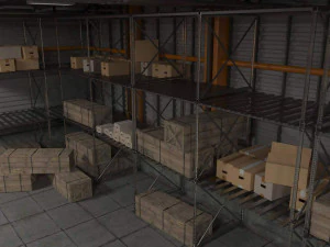 warehouse 3D Model