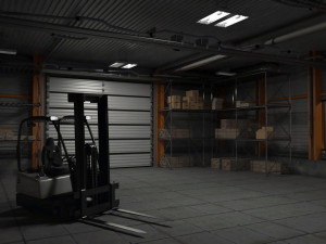 warehouse 3D Model