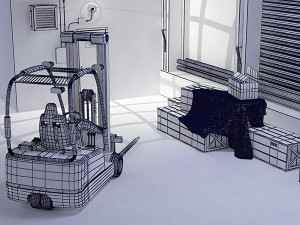 warehouse 3D Model