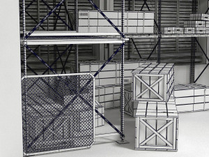 warehouse 3D Model