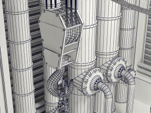 warehouse 3D Model