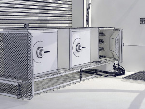 warehouse 3D Model