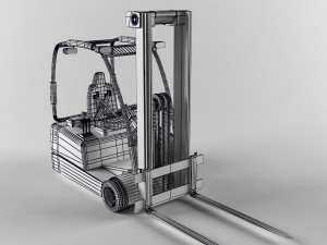 loader front Modelo 3D