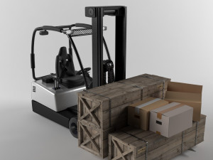 loader front Modelo 3D