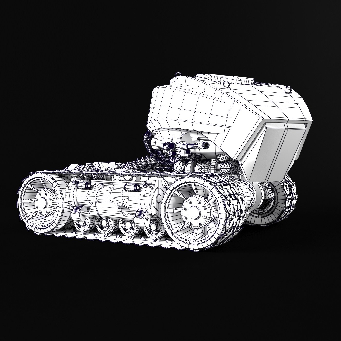 Rig 3d model