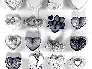 hearts 3D Модель